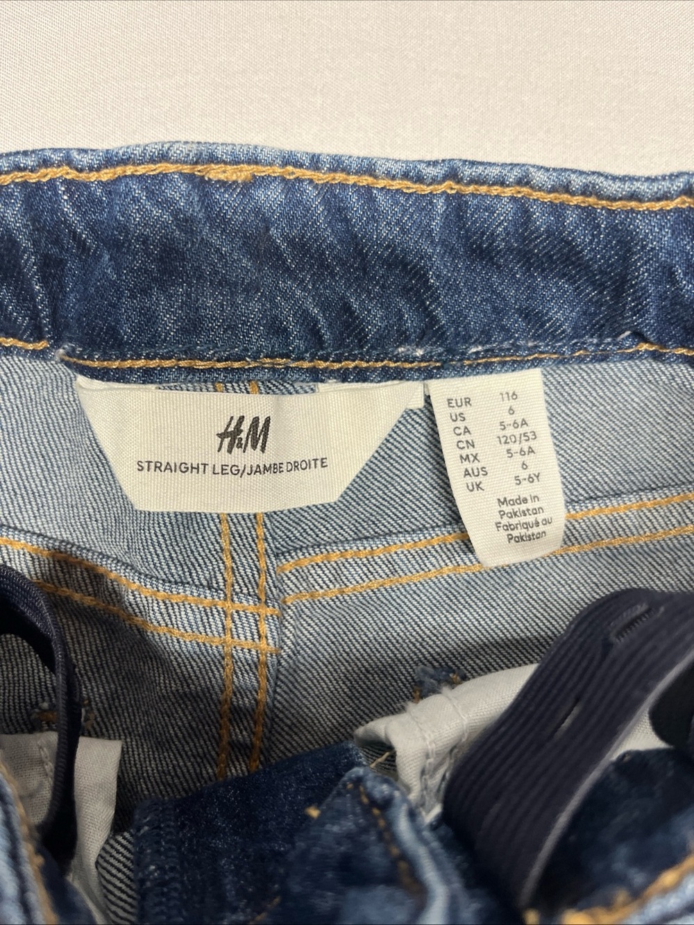 H&M Dark Blue Kids Jeans - Picture 2 of 6